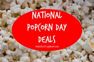 National Popcorn Day Deals