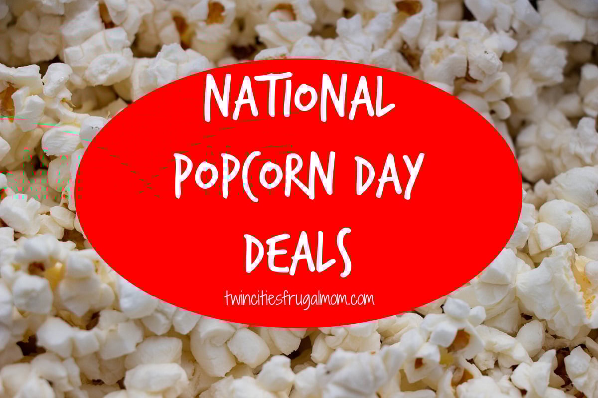 National Popcorn Day Deals
