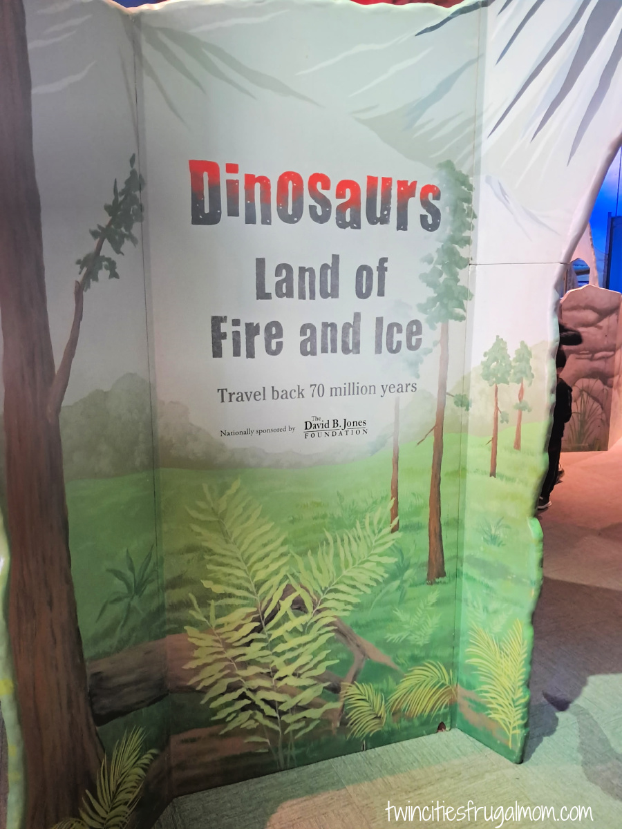 Dinosaurs Land Fire Ice MCM 2025