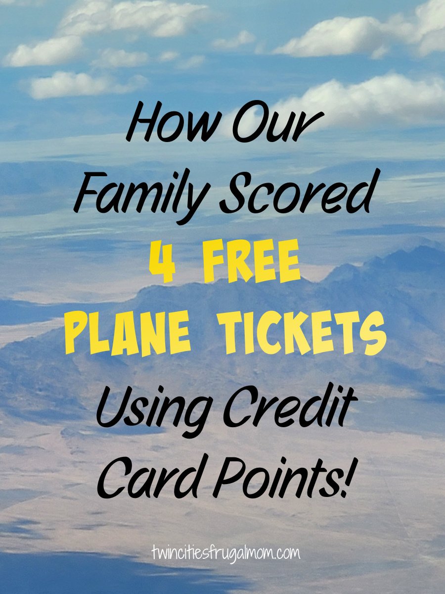 How Our Family 4 Free Flights