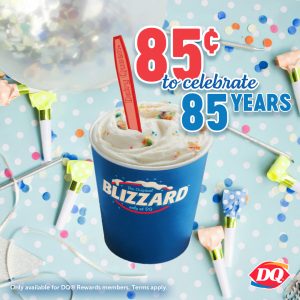 Dairy Queen 85 Cents