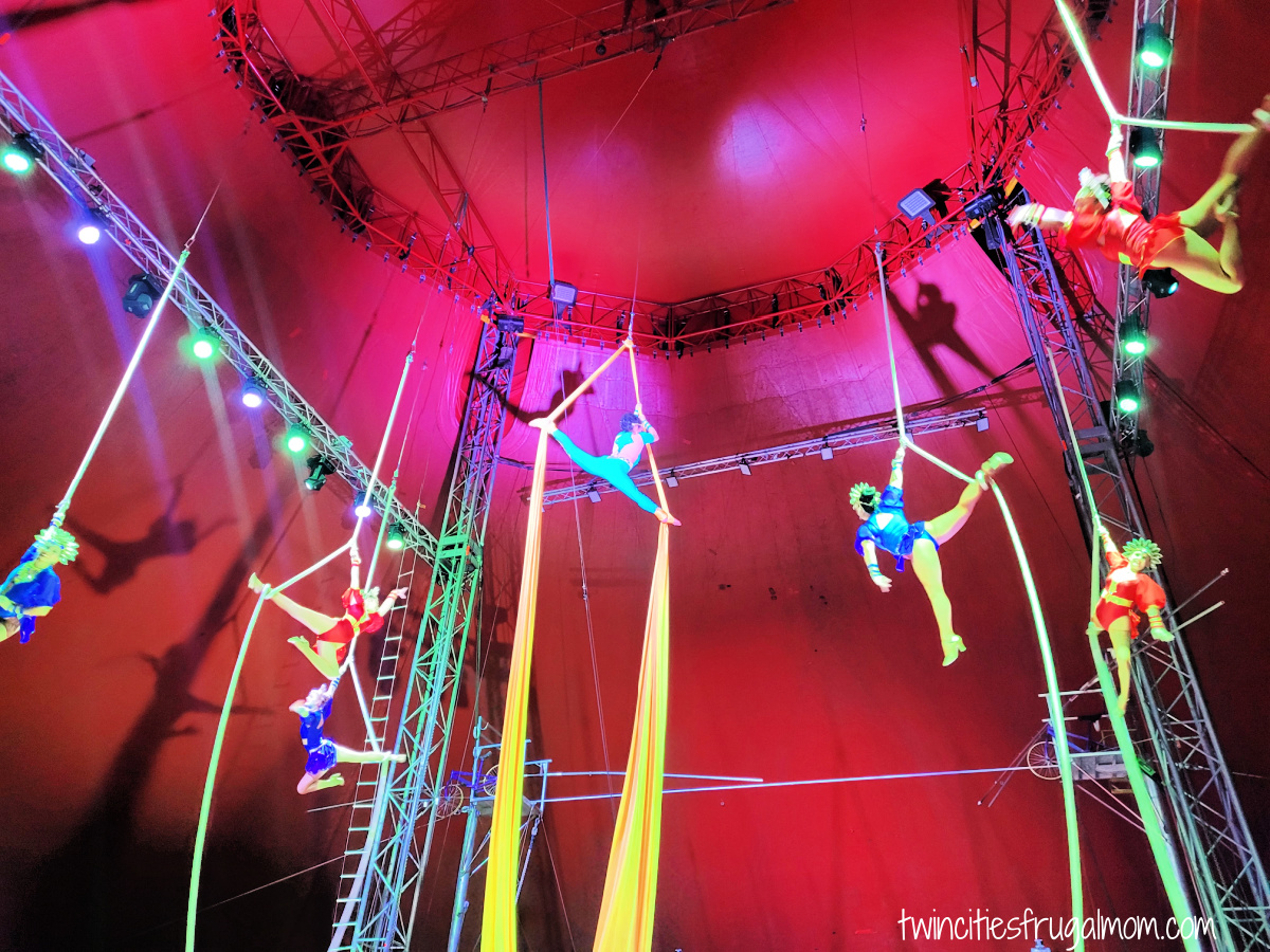 Royal Canadian acrobats