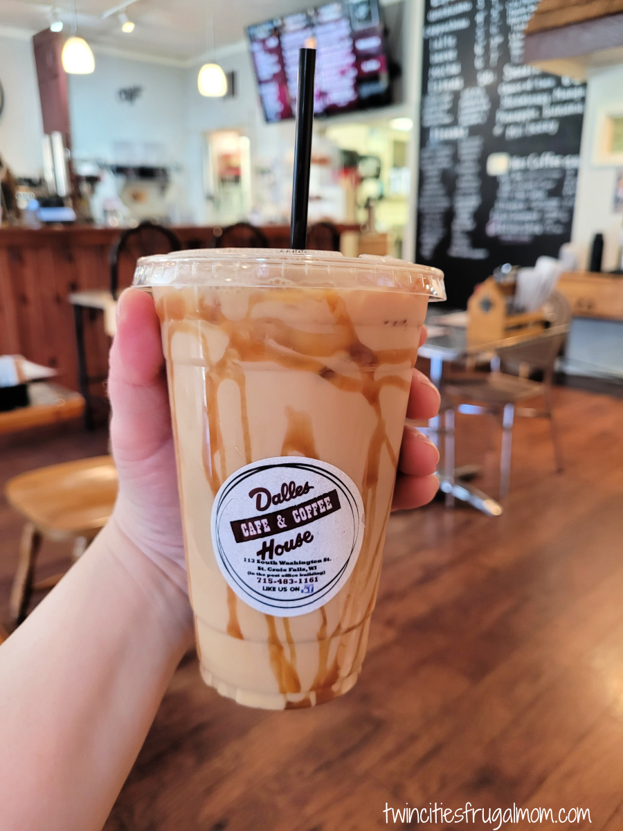 Banana Bread Latte Dalles Cafe