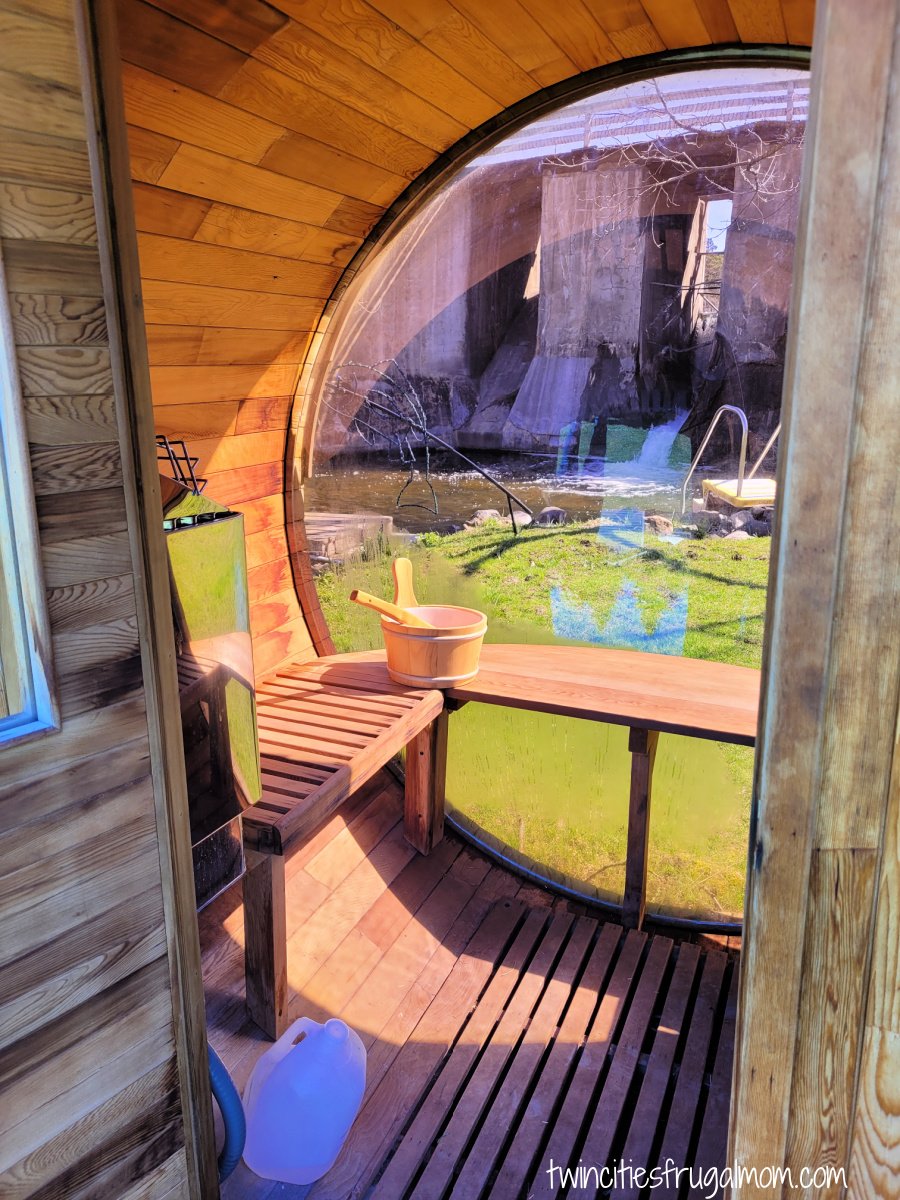 Big Rock Creek sauna