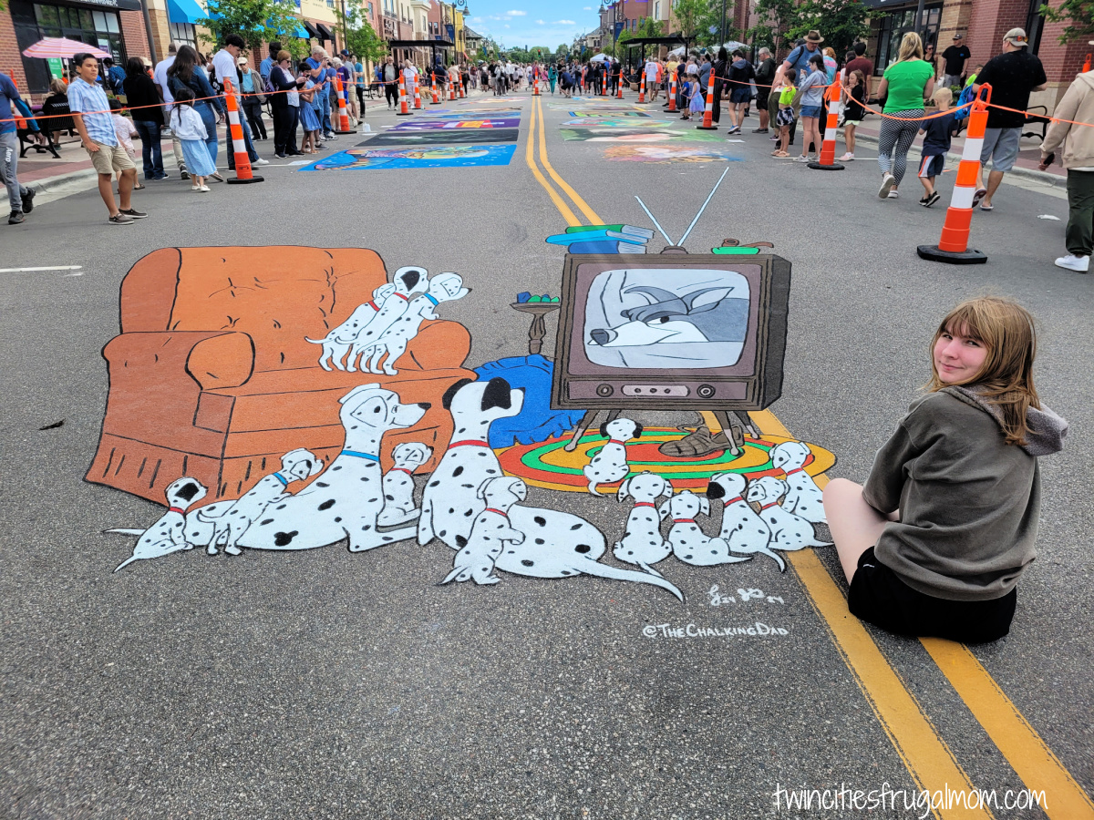 Chalkfest dalmations