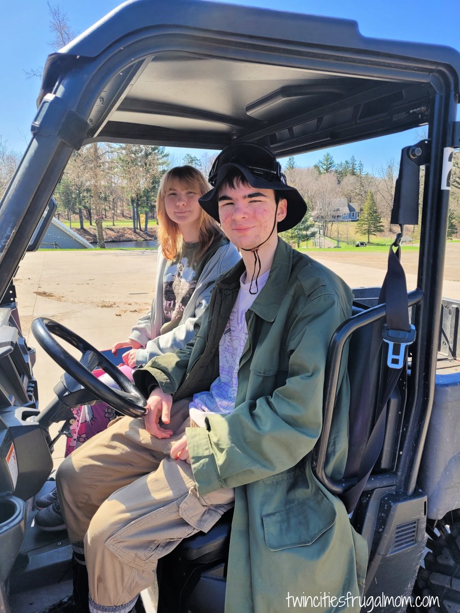 Polaris teens Big Rock Creek
