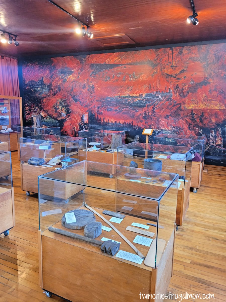 Hinckley Fire Museum exhibits