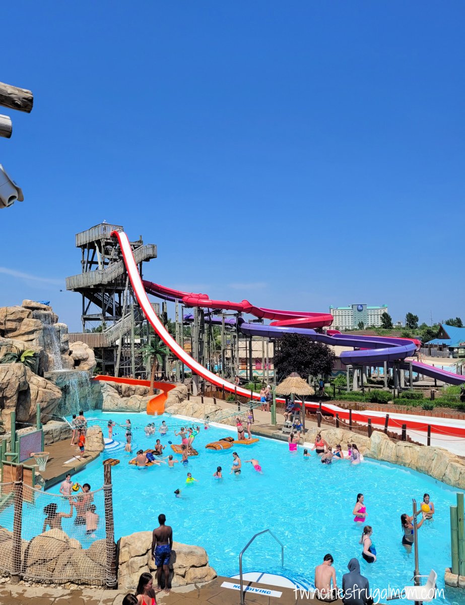 Lost Island Waterpark open pool