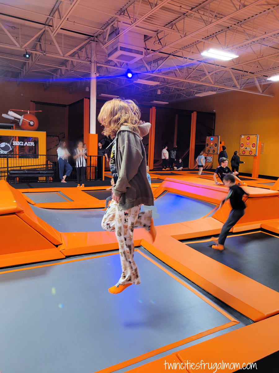 Big Air flying