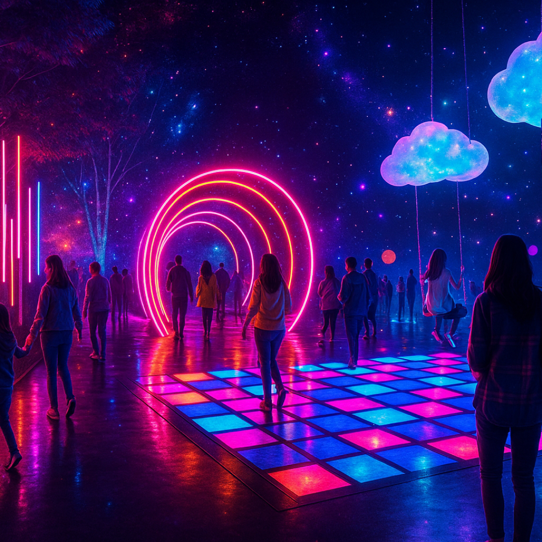 Super Neon Clouds