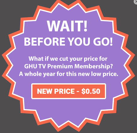 GHU TV 50 cents