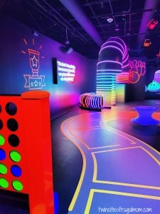 Super Neon game room