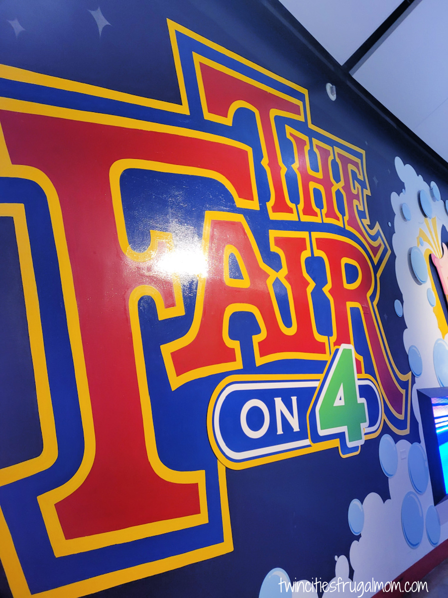 The Fair on 4 sign