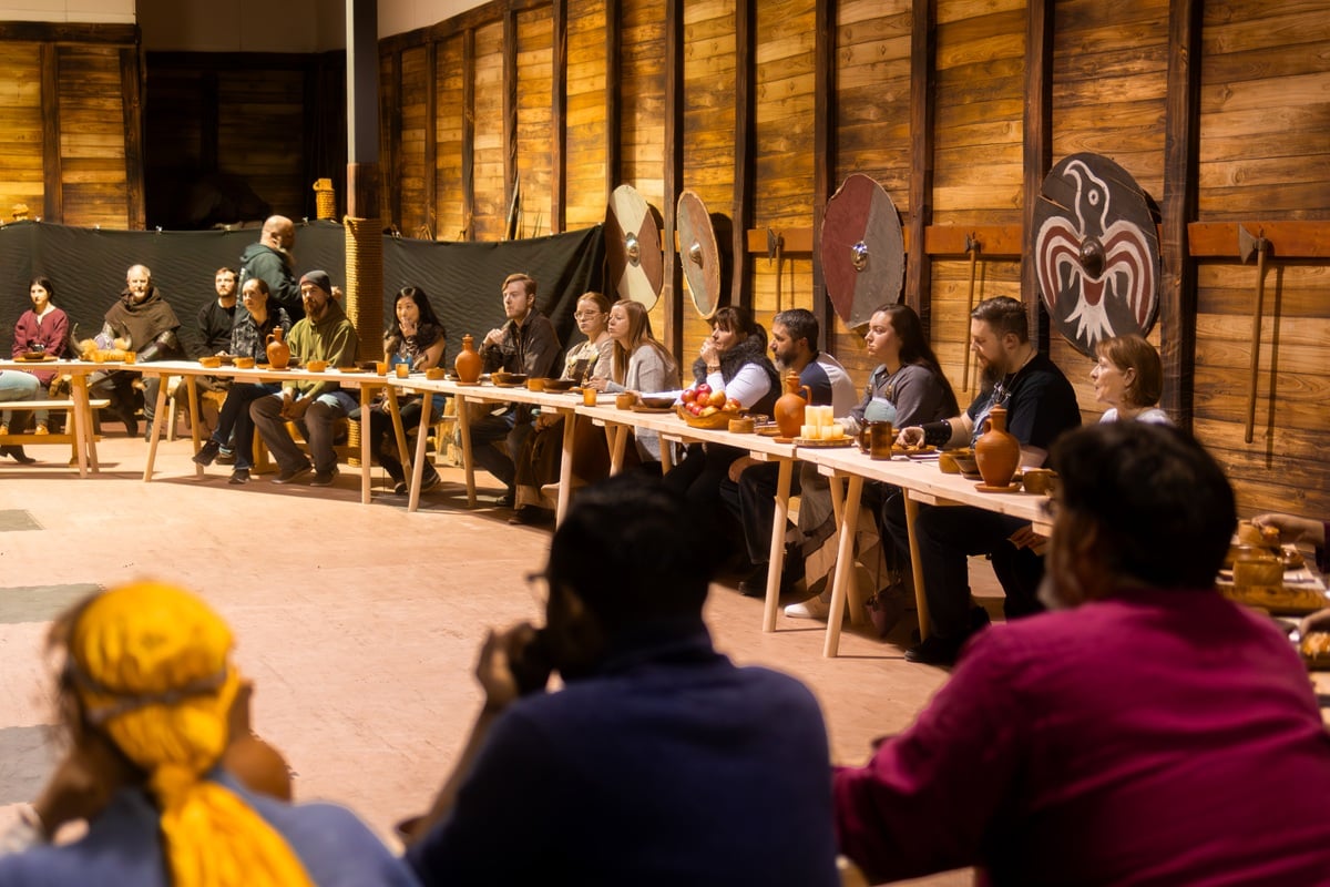 Viking banquet hall