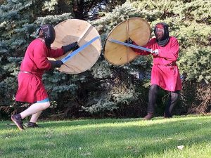 Viking battle