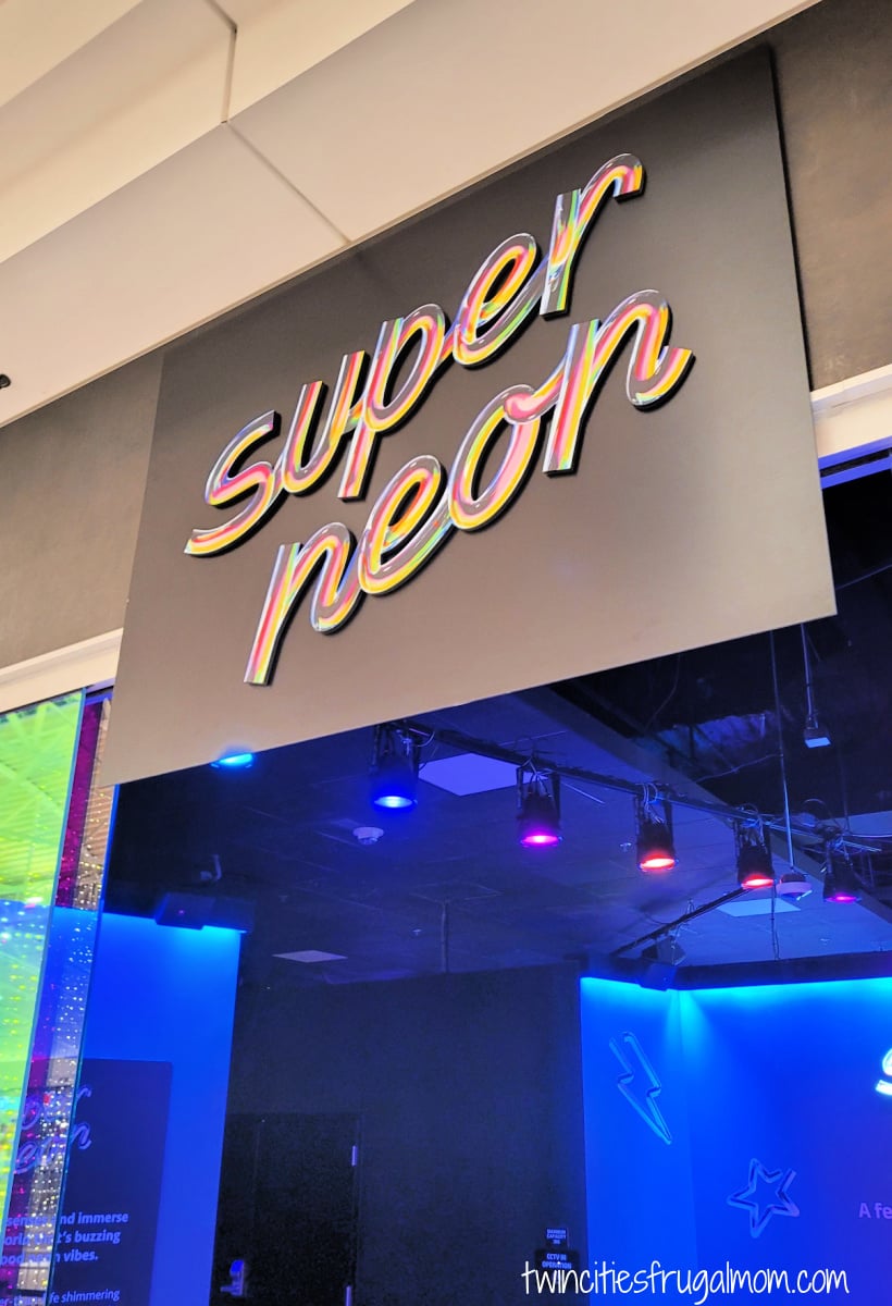 super neon entrance