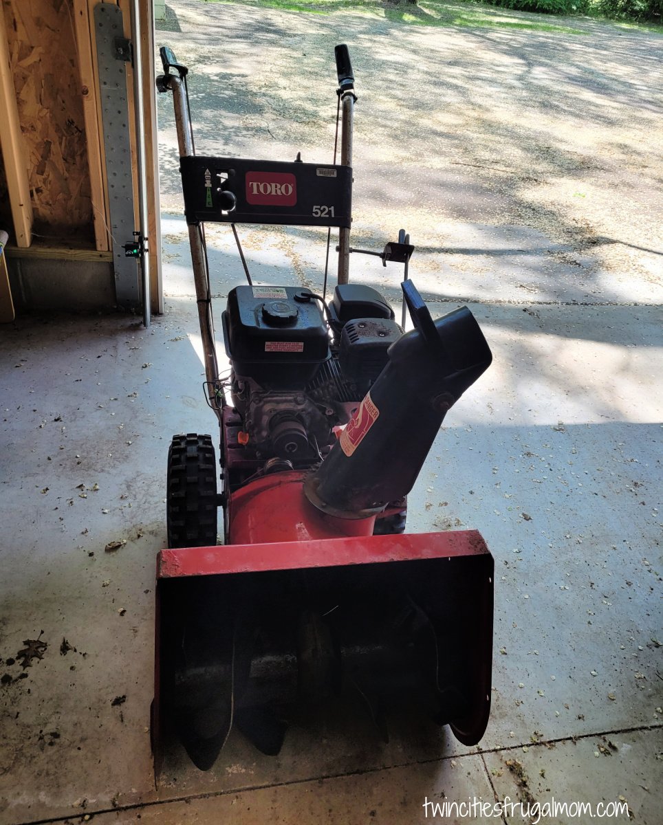 Buy Nothing snowblower