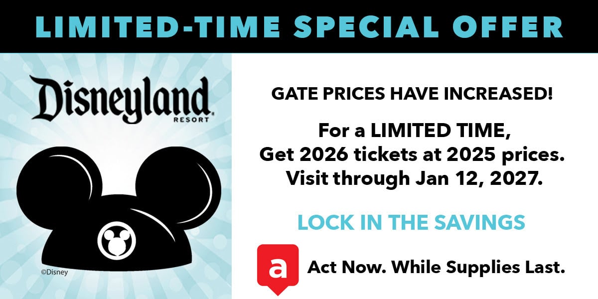 disneyland 2025 prices