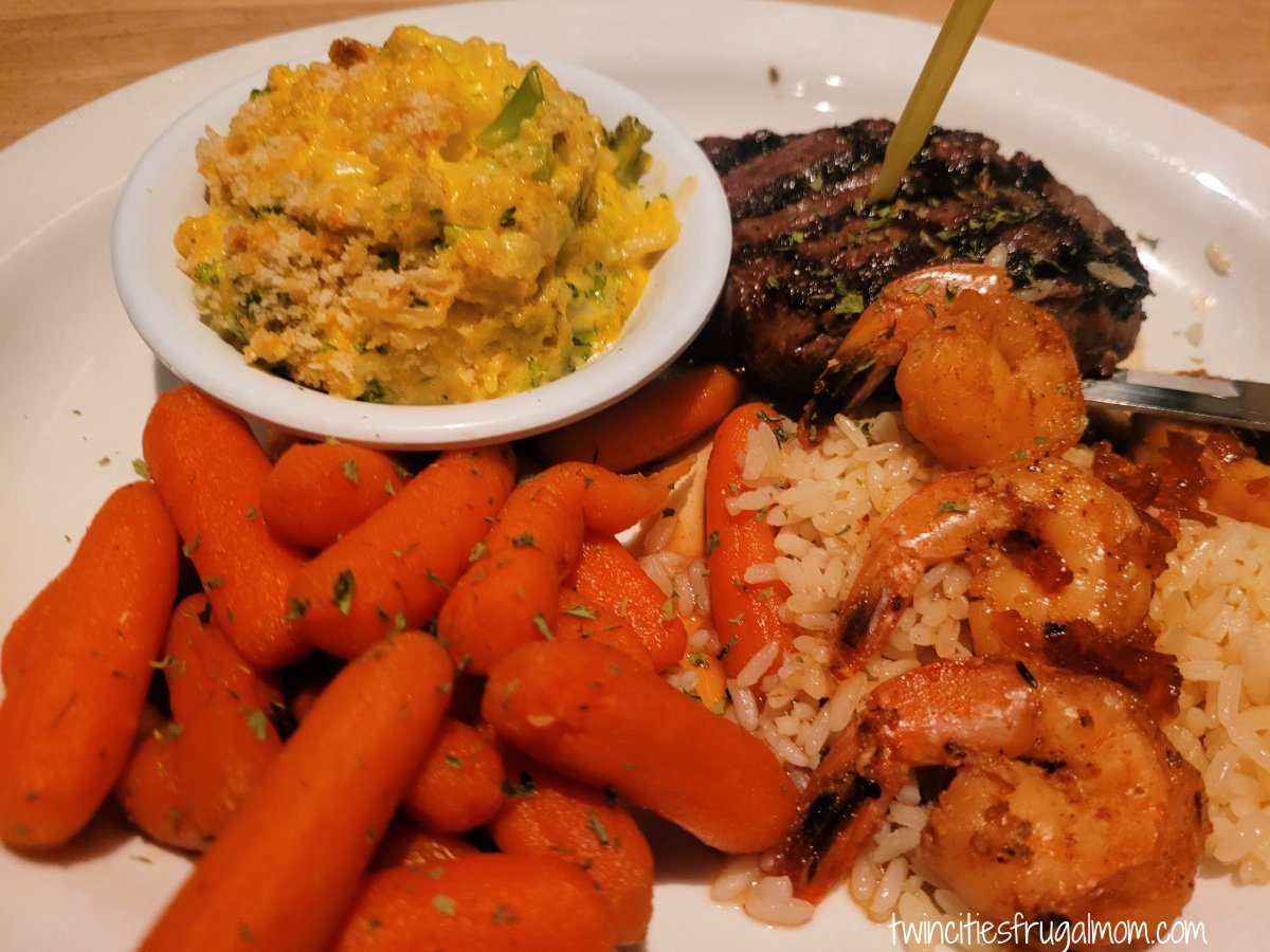 Cheddars steak dinner