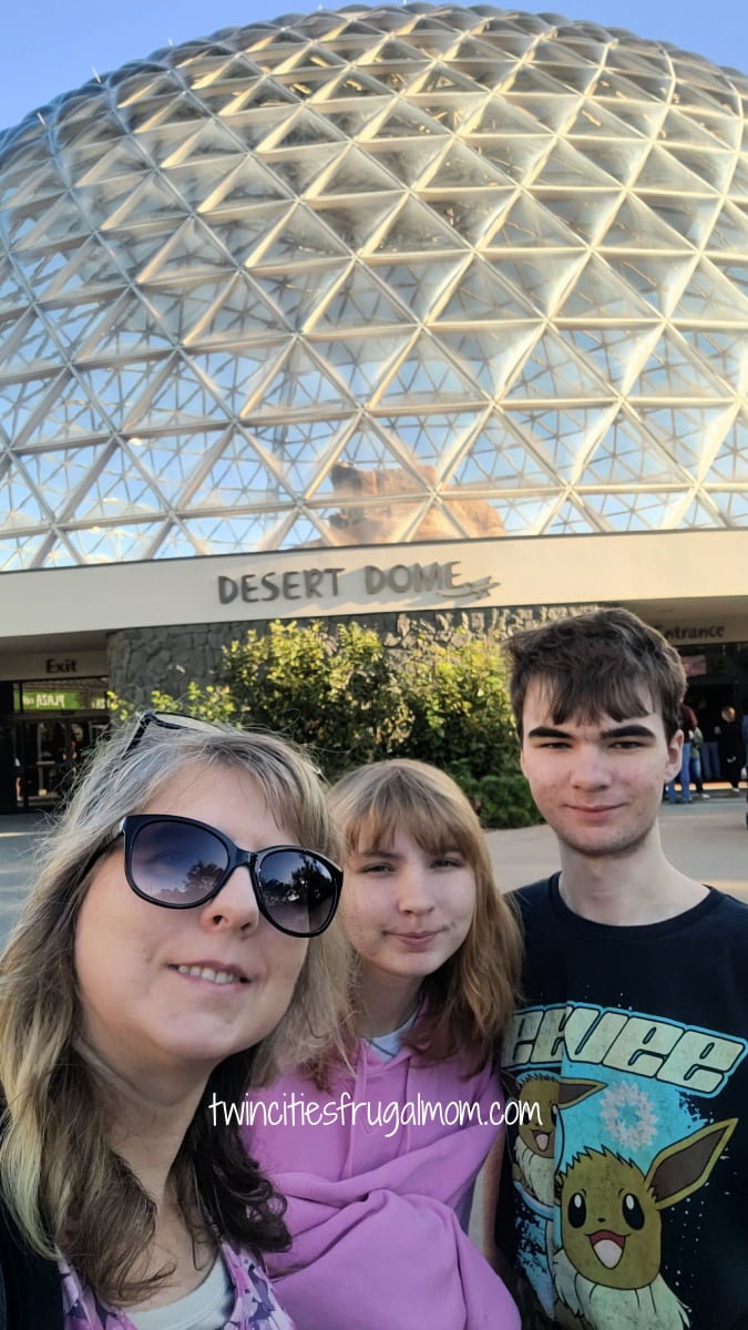 Omaha with teens selfie