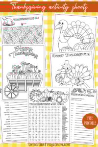 Thanksgiving Activity Pages TCFM