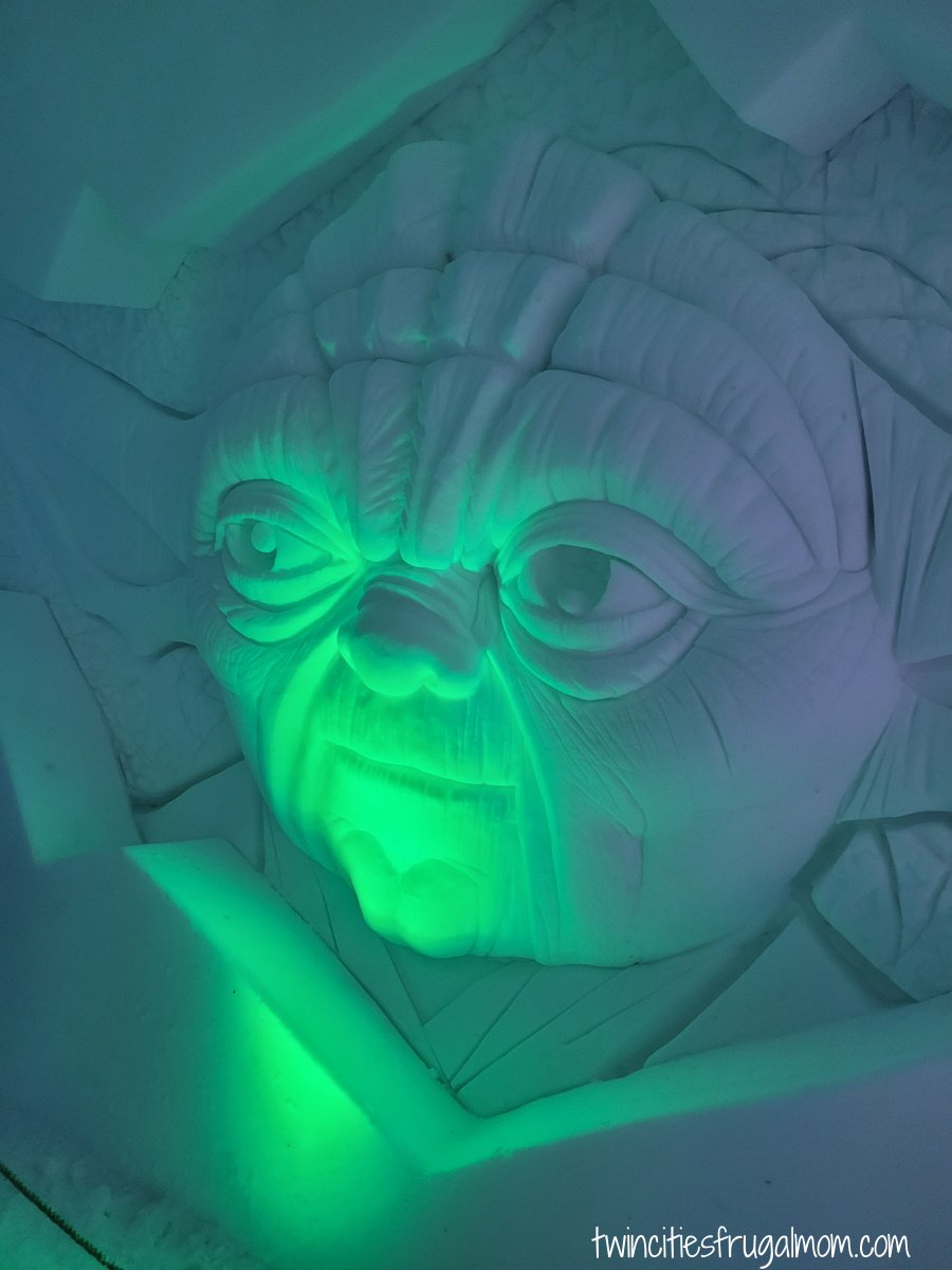 ice castles yoda
