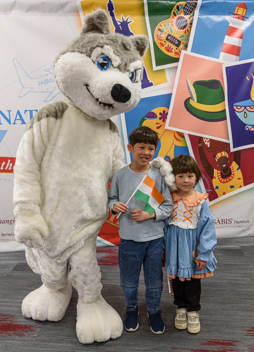 International Day character