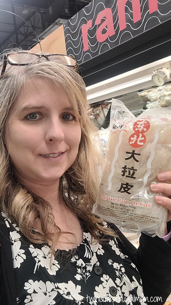 united noodles selfie sweet potato noodles