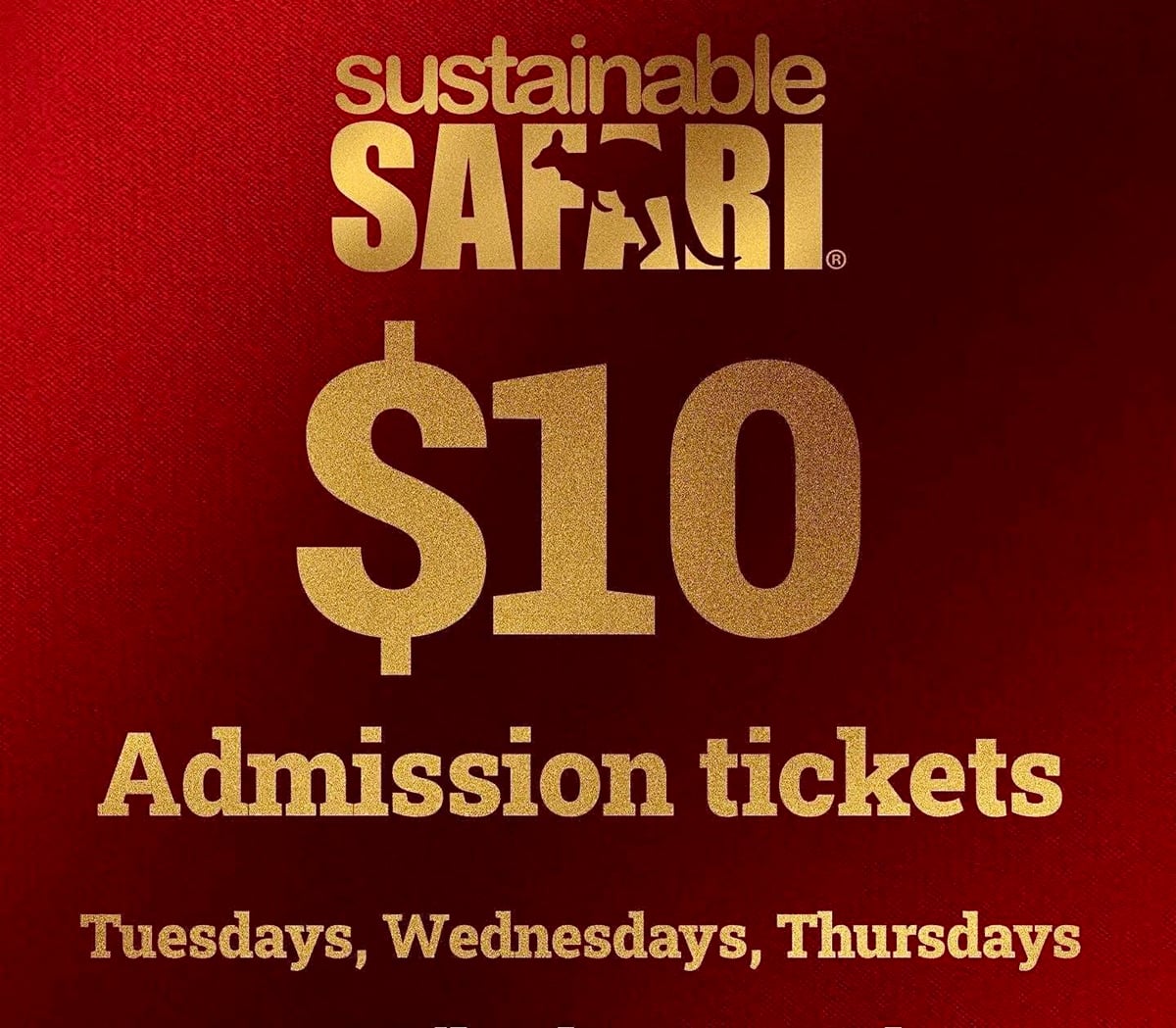 sustainable safari $10