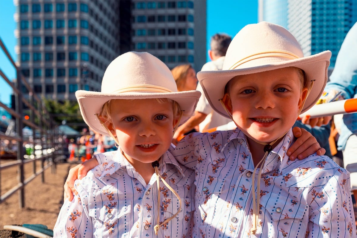 Boston Rodeo kids