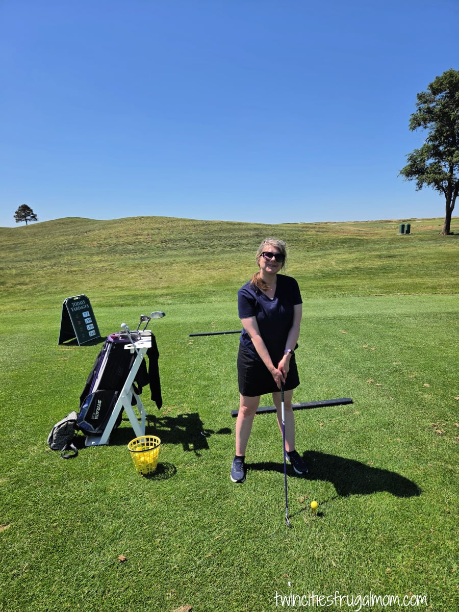 Fox Hills golfing smile