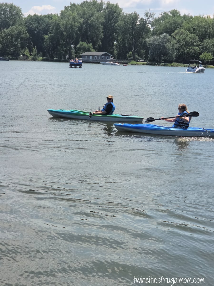 Black Hawk Lake kayaks