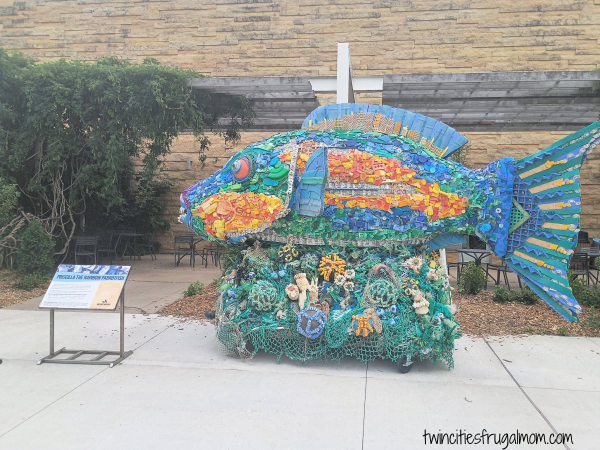 Como Zoo recycled fish
