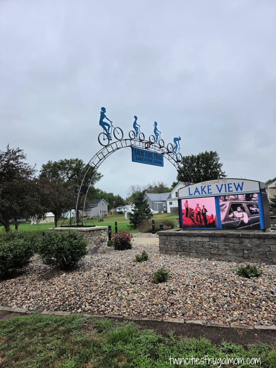 Lake View bike trail