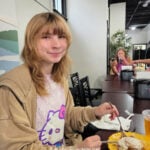 Puras Brewtique cinnamon roll smile