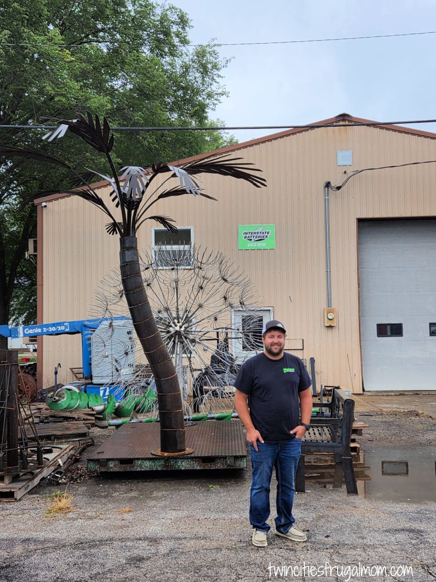 Tanner King metal artist