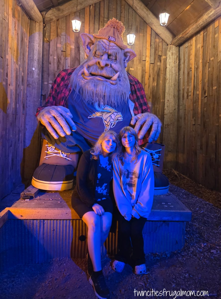 North Star pumpkin troll pose