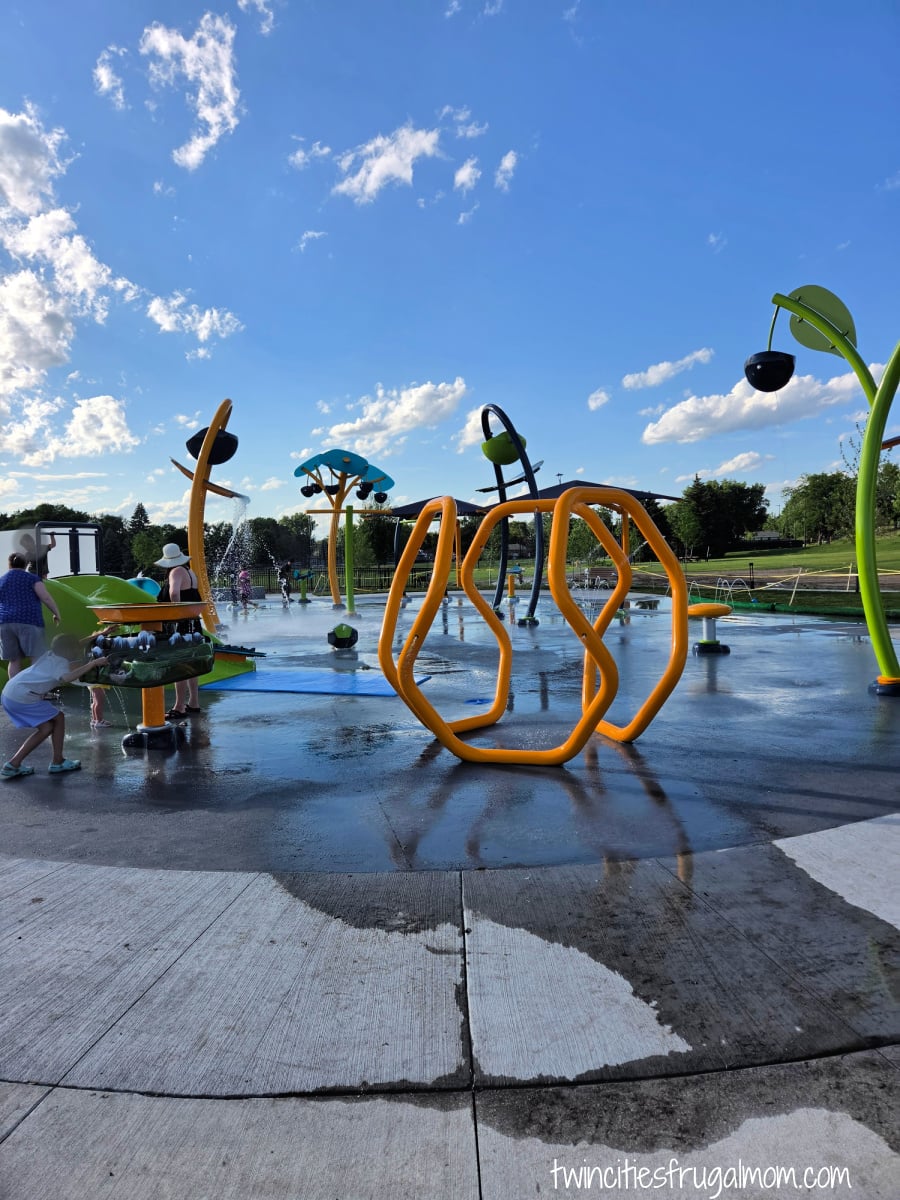 Fridley Commons splash pad