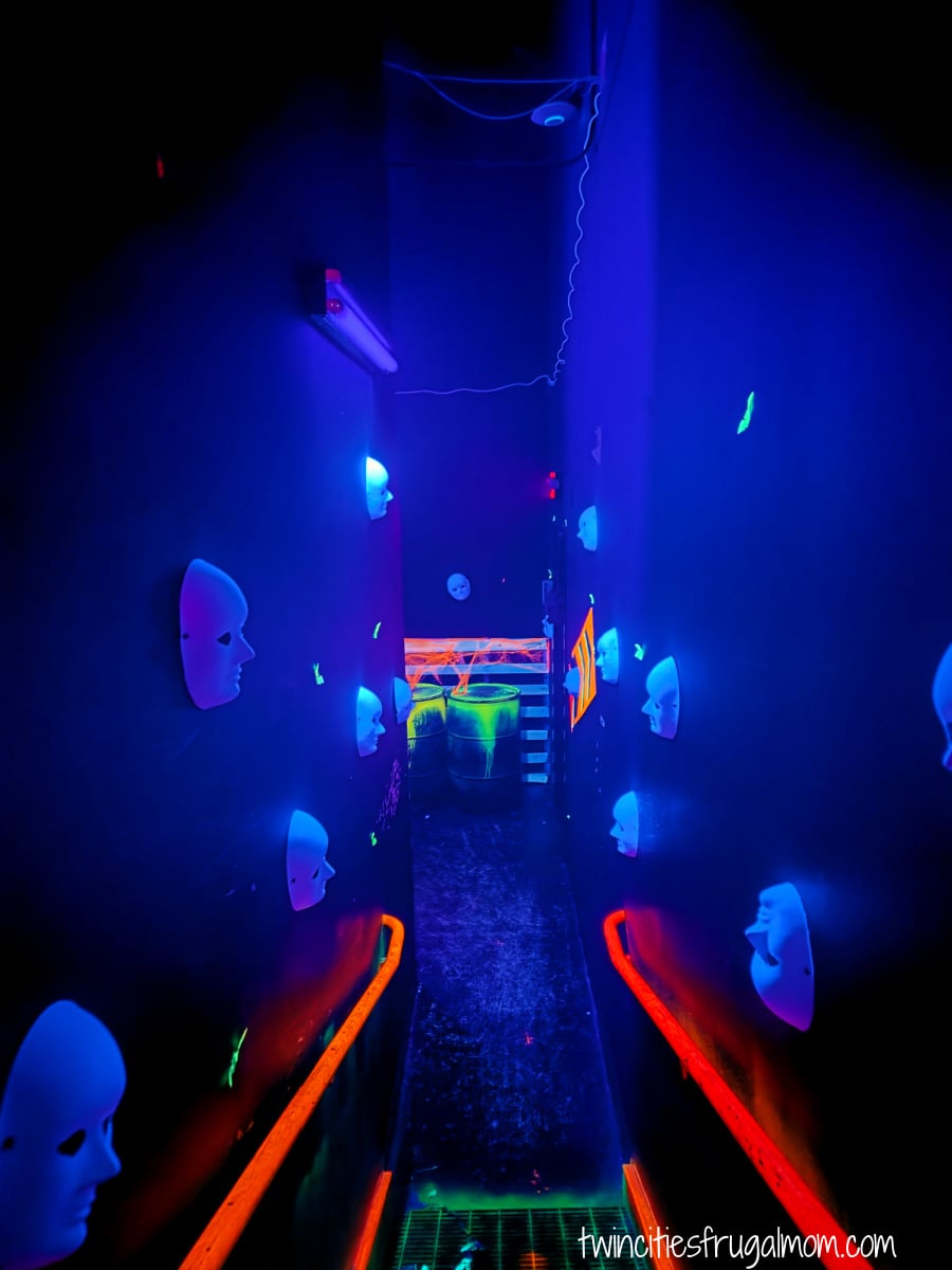Haunted Burrow laser tag