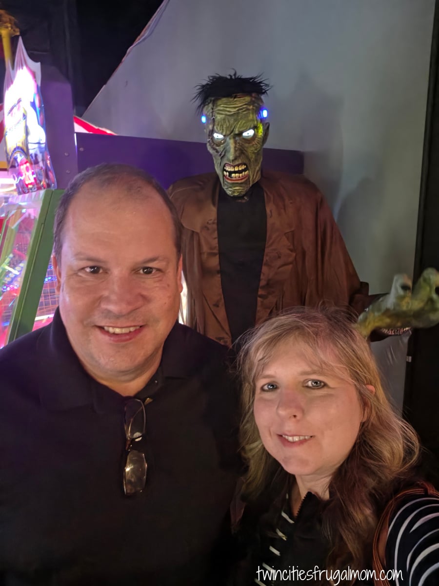 Haunted Burrow monster selfie